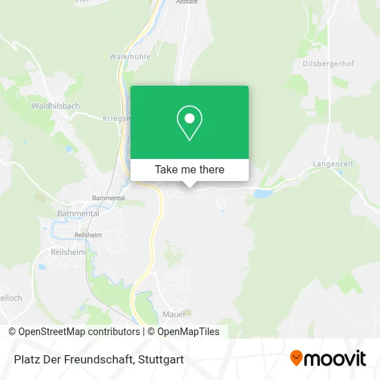 Platz Der Freundschaft map