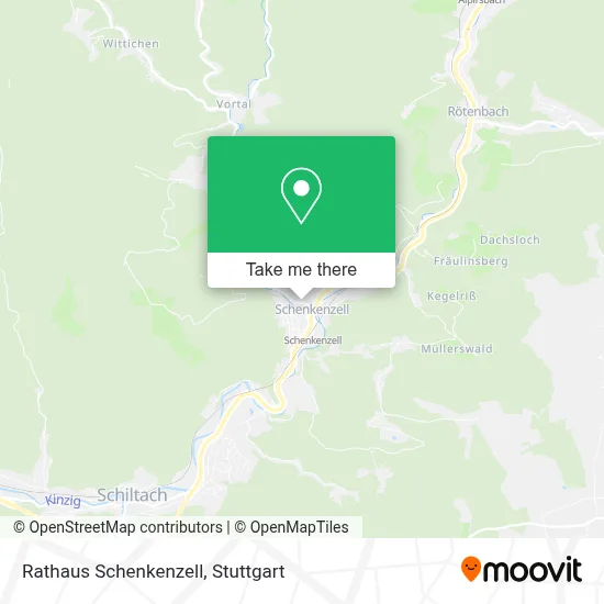Rathaus Schenkenzell map