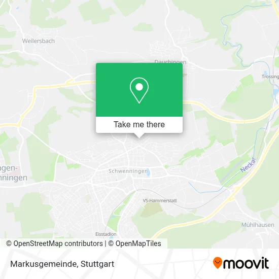 Markusgemeinde map