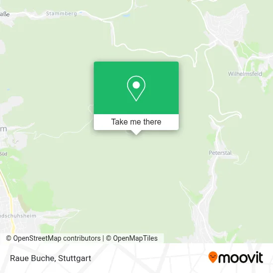 Raue Buche map