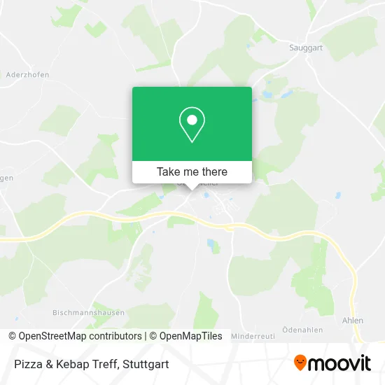 Pizza & Kebap Treff map