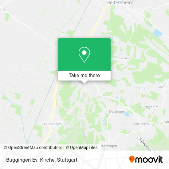 Buggingen Ev. Kirche map