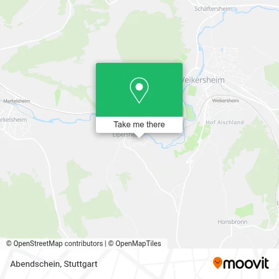 Abendschein map