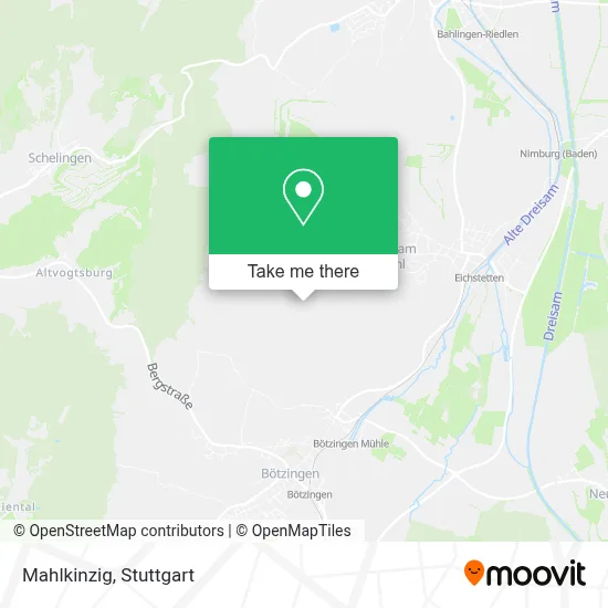 Mahlkinzig map