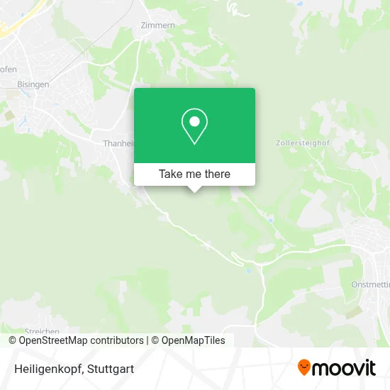 Heiligenkopf map