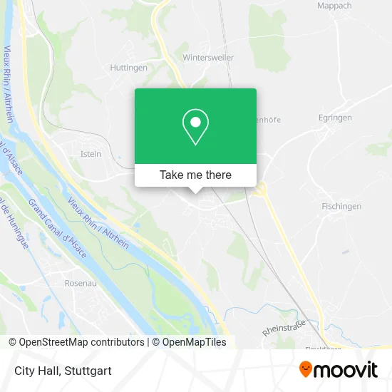 Rathaus map