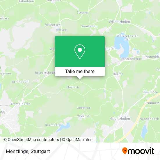Menzlings map