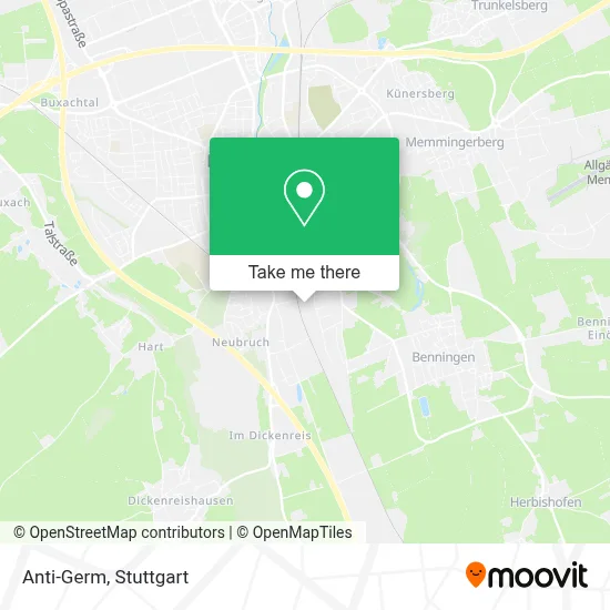 Anti-Germ map