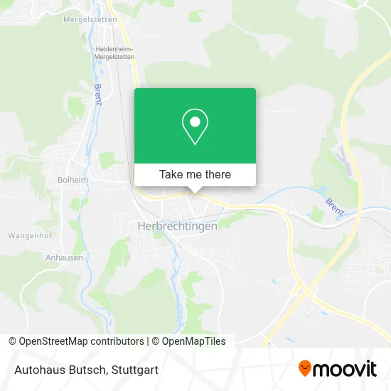 Autohaus Butsch map