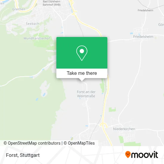 Forst map