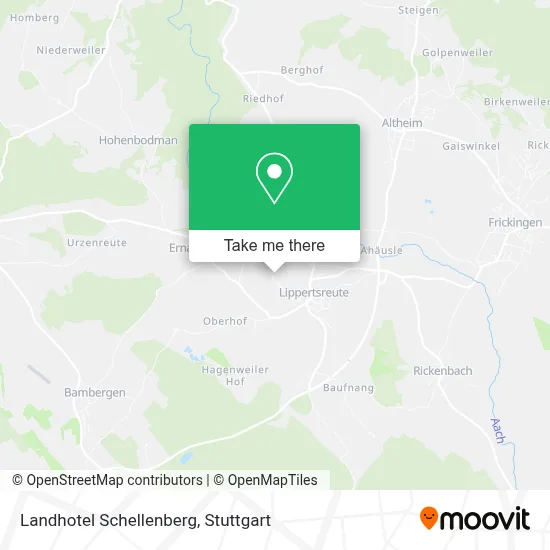 Landhotel Schellenberg map