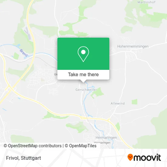 Frivol map