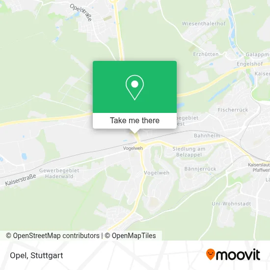 Opel map