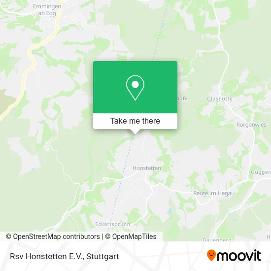 Rsv Honstetten E.V. map
