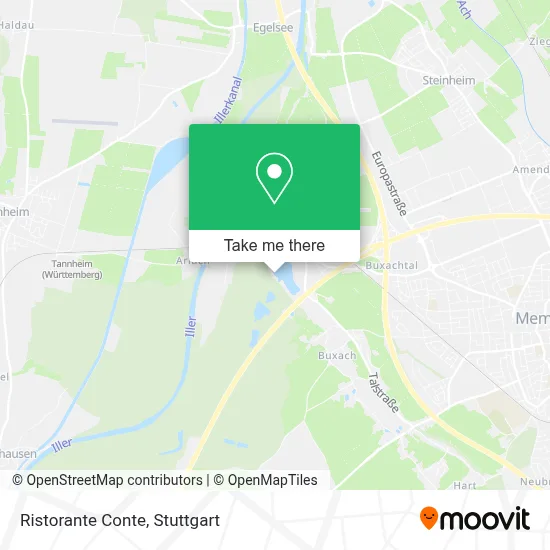 Ristorante Conte map
