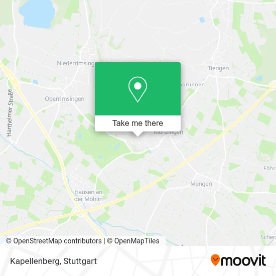 Kapellenberg map