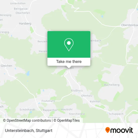 Untersteinbach map