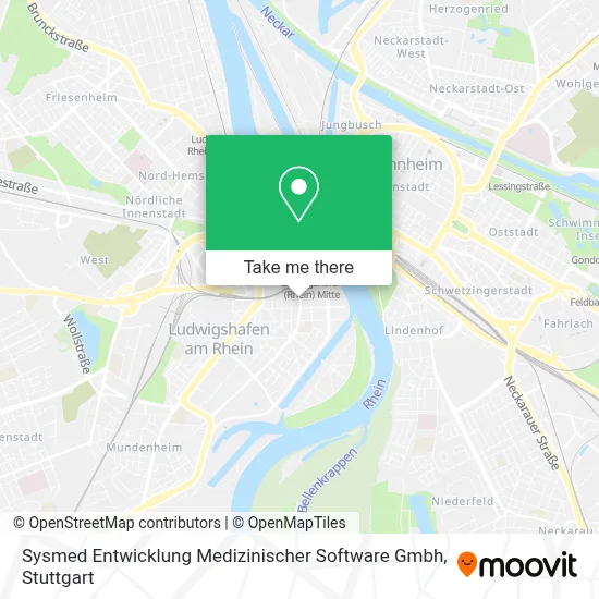 Sysmed Entwicklung Medizinischer Software Gmbh map
