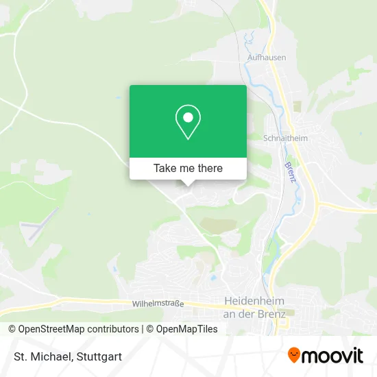 St. Michael map