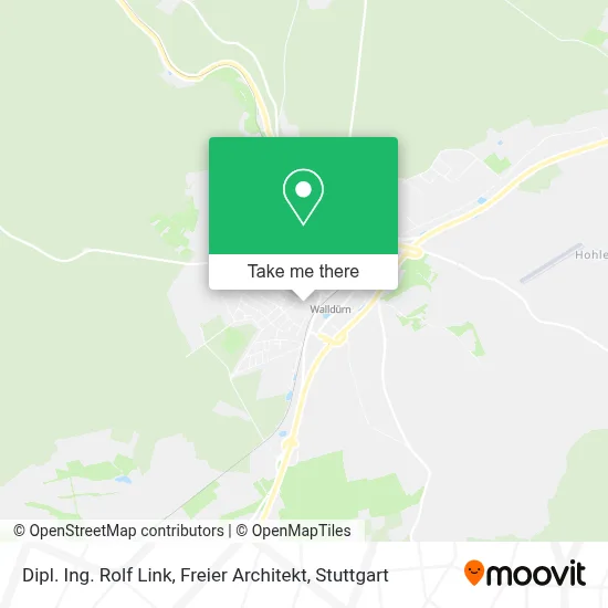 Dipl. Ing. Rolf Link, Freier Architekt map