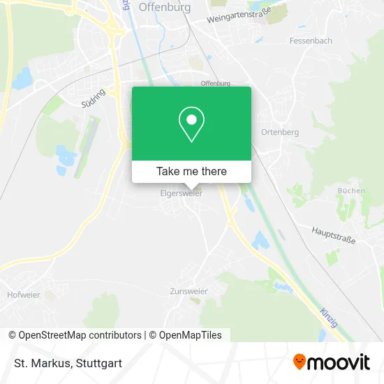 St. Markus map