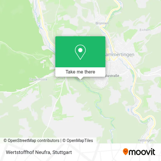 Wertstoffhof Neufra map