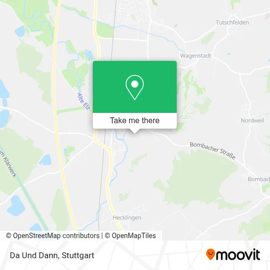 Da Und Dann map