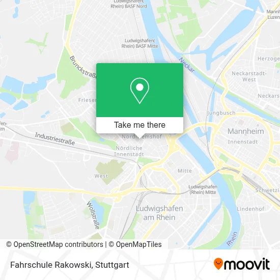 Fahrschule Rakowski map