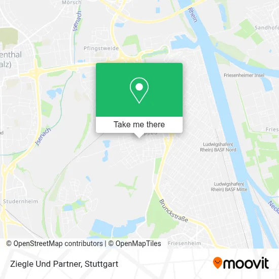Ziegle Und Partner map