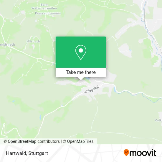 Hartwald map