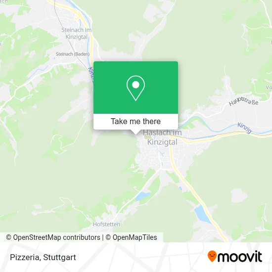 Pizzaria map