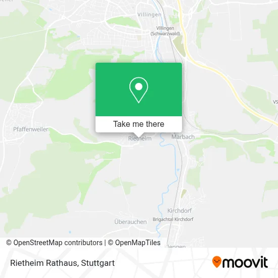 Rietheim Rathaus map