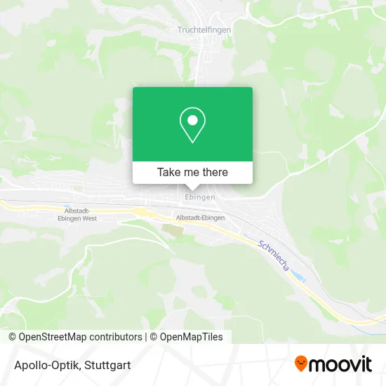 Apollo-Optik map