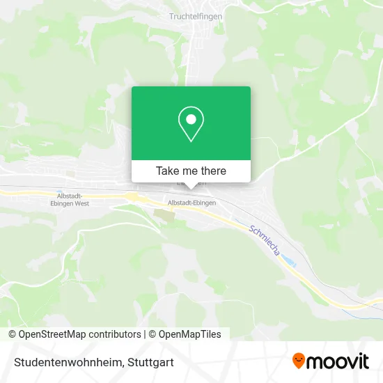 Studentenwohnheim map