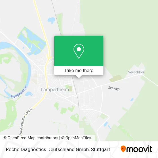 Roche Diagnostics Deutschland Gmbh map