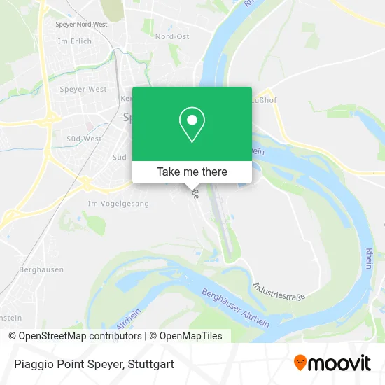 Piaggio Point Speyer map