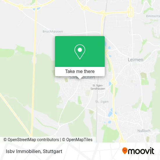Isbv Immobilien map