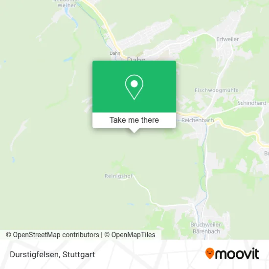 Durstigfelsen map