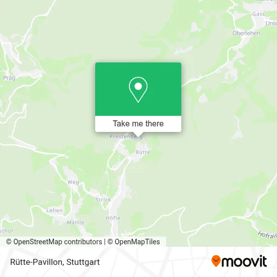 Rütte-Pavillon map