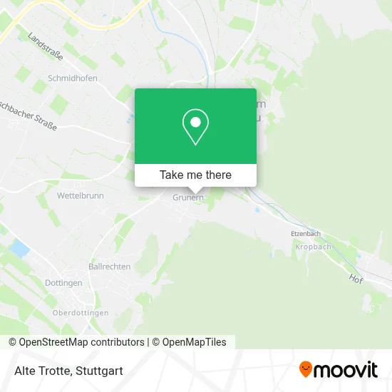 Alte Trotte map