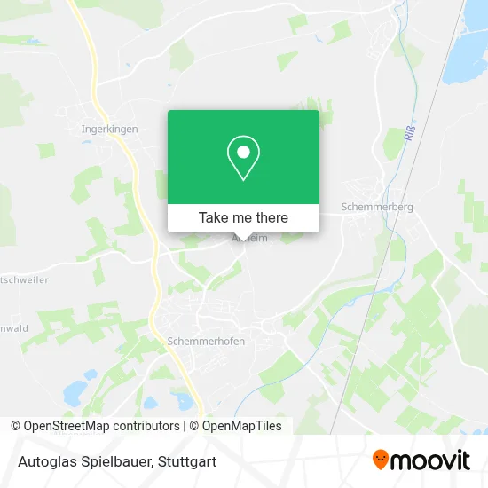 Autoglas Spielbauer map