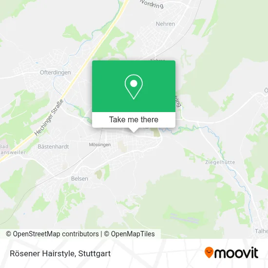 Rösener Hairstyle map