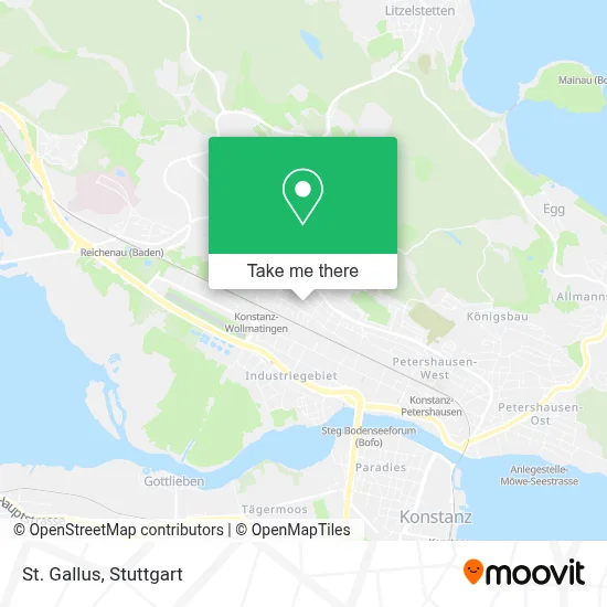 St. Gallus map