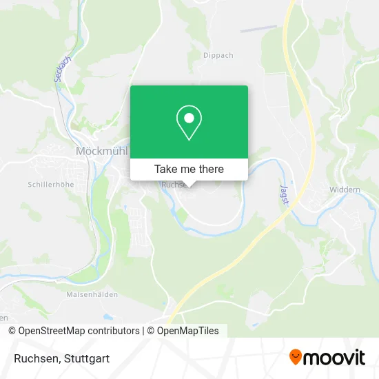 Ruchsen map