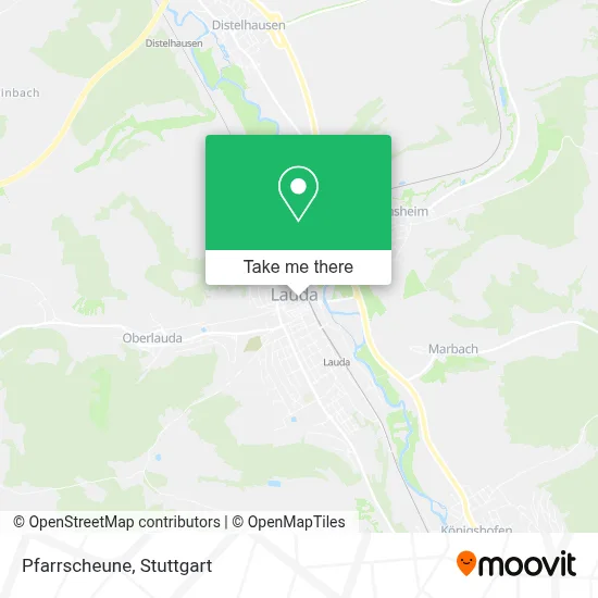Pfarrscheune map