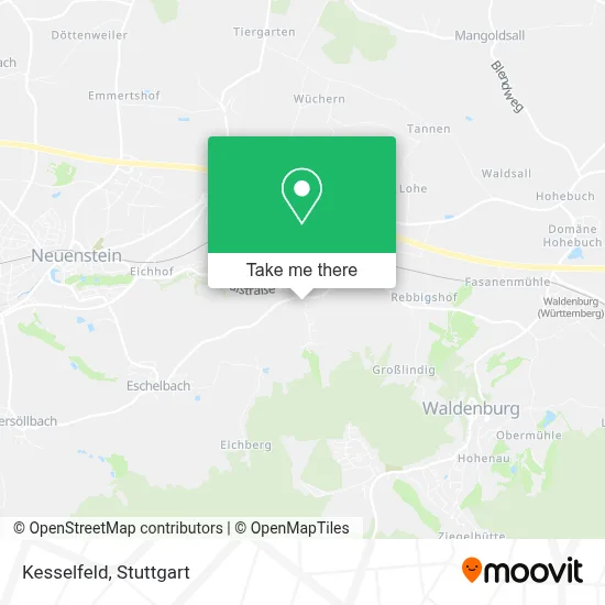 Kesselfeld map