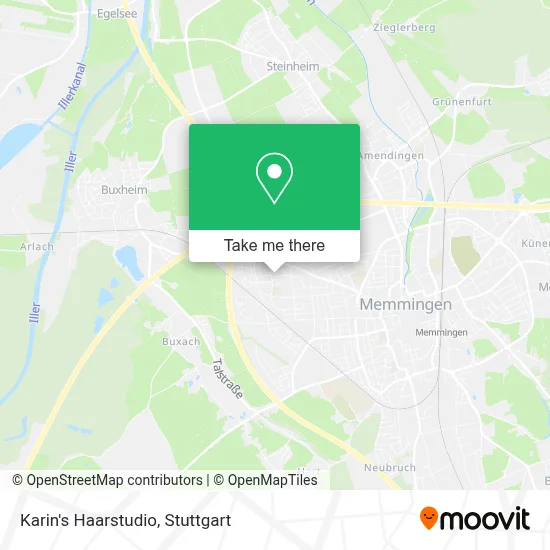 Karin's Haarstudio map