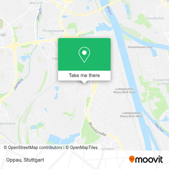 Oppau map