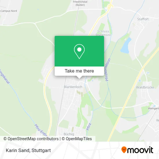 Karin Sand map