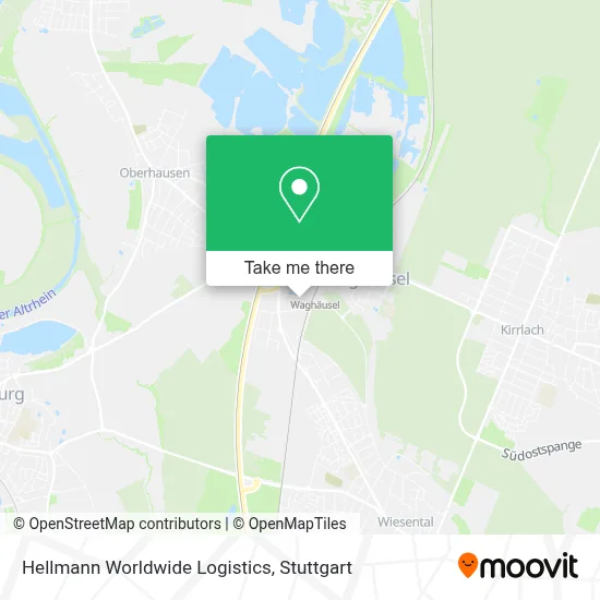 Hellmann Worldwide Logistics map